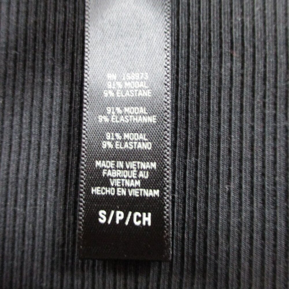 SKIMS Soft Lounge Cardigan Womens Small Onyx Black Button Front Long Sleeve NEW - Picture 5 of 9